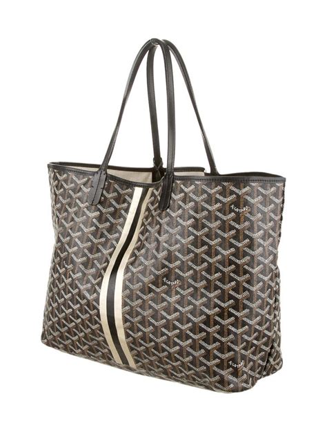 goyard tote st louis size|goyard tote bag cost.